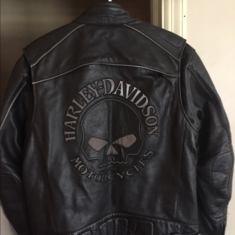 Harley Davidson Willie G Skull Leather Coat